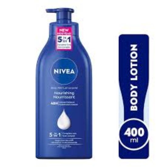 NIVEA BODY LOTION 400ML 5*1 للبشرة الجافة