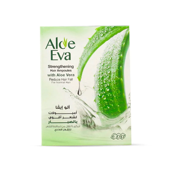 Aloe Eva 4 Amp for normal hair with concentrated aloe vera extract