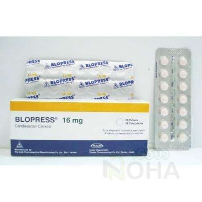 BLOPRESS 16 MG 28 TAB 152 LE