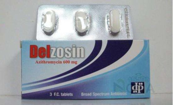 DELZOSIN 600 MG 6 F.C. TAB 70 LE
