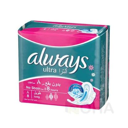 ALWAYS ULTRA LONG 8 PCS احمر