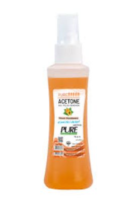 PURE ACETONE 70 ML ازرق
