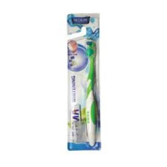 EAMA TOOTHBRUSH ADULT MEDIUM فرشه اسنان بالغطاء