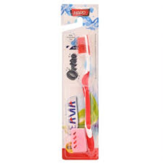 EAMA TOOTHBRUSH ADULT HARD فرشه اسنان بالغطاء