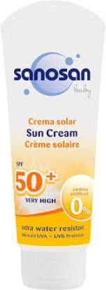 SANOSAN BABY SUN CREAM SPF (50) 75 ML