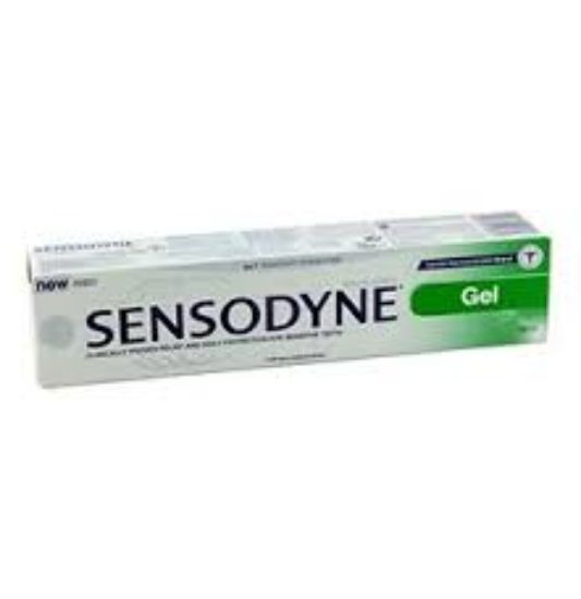SENSODYNE WITH FLUORIDE GEL 100MG اخضر