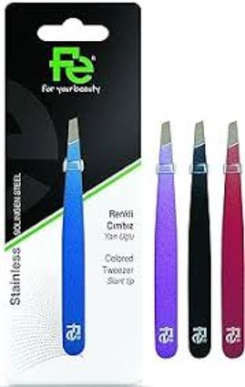 FE NAIL FILE FEPI 032 ملقاط ستانلس الوان