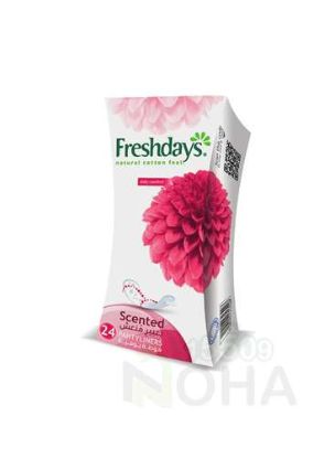 FRESH DAYS NORMAL SCENTED (24 PCS) فوشيا معطره