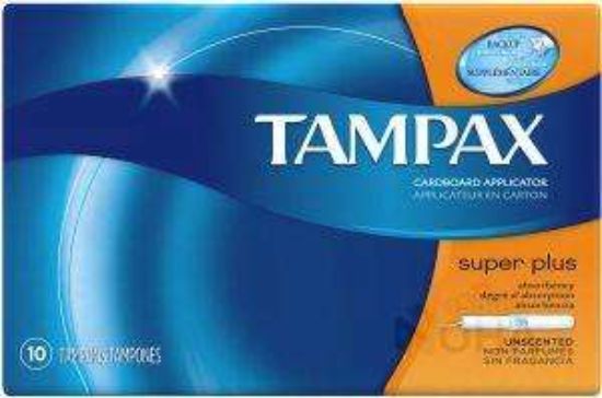TAMPAX SUPER PLUS 10 TAMPONS