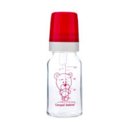 CANPOL GLASS BOTTLE 120M +0 42/402 ببرونه زجاج