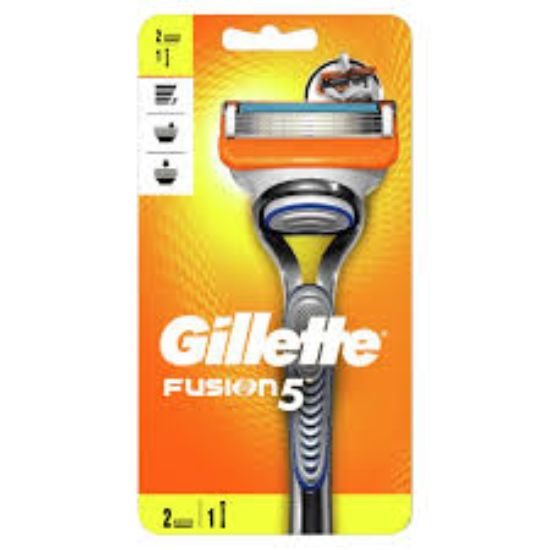 GILLETTE FUSIONماكينه +2 موس