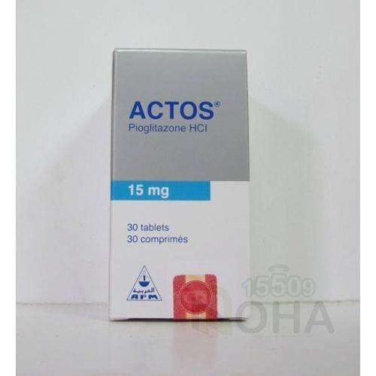 ACTOS 15 MG 30 TAB 273 LE