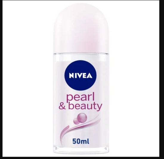NIVEA WOMAN PEARL&BEAUTY ( PEARL EXTRACT &AVOCADO OIL ) ROLL ON 50 ML