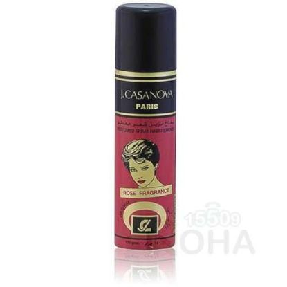 J CASANOVA SPRAY 150ML بخاخ مزيل شعر معطر احمر