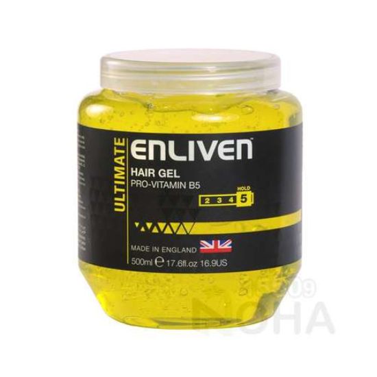 ENLIVEN ULTIMATE HOLD HAIR GEL 500 G الاصفر