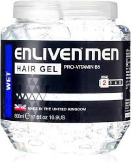 ENLIVEN WET HOLD HAIR GEL 500 G ابيض