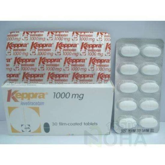KEPPRA 1000 MG 30 TAB 770 LE