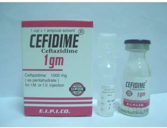 CEFIDIME 1 MG VIAL 36 LE