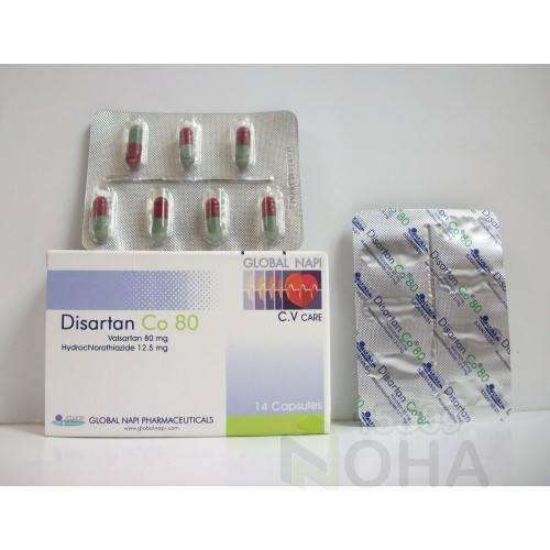 DISARTAN CO 80 MG 14 CAP 38 LE