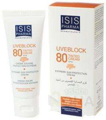 ISIS UVEBLOCK 80 TINTED CREAM 40 ML