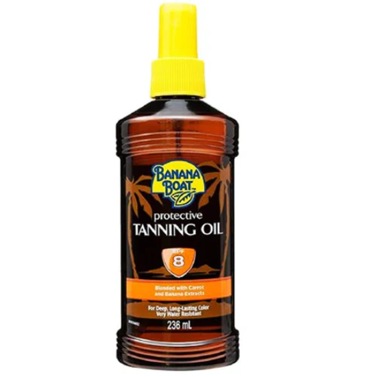 BANANA BOAT TANNING OIL SPF 8 (236 ML)