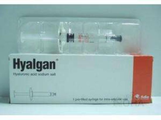 HYALGAN 20 MG/2 ML 1 PREFILLED SYRINGE 531 LE