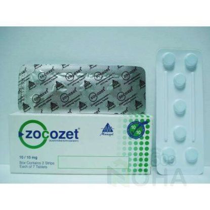 ZOCOZET 10 MG/10 MG 14 TAB 86 LE