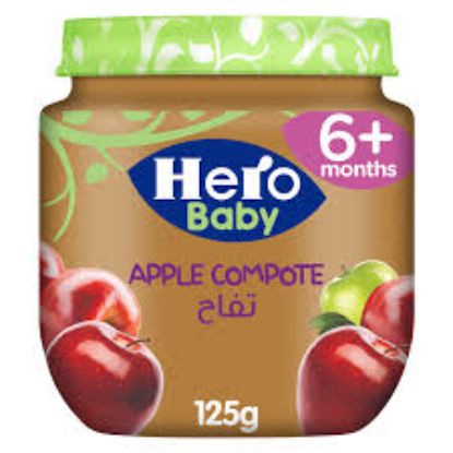 HERO BABY +6 تفاح برطمان