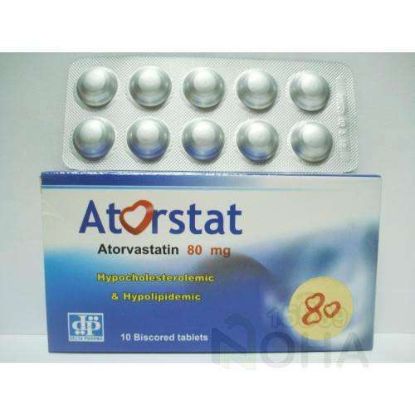 ATORSTAT 80 MG 10 TAB 48 LE
