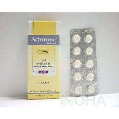 ACTOZONE 30 MG 10 TAB 33.5 LE