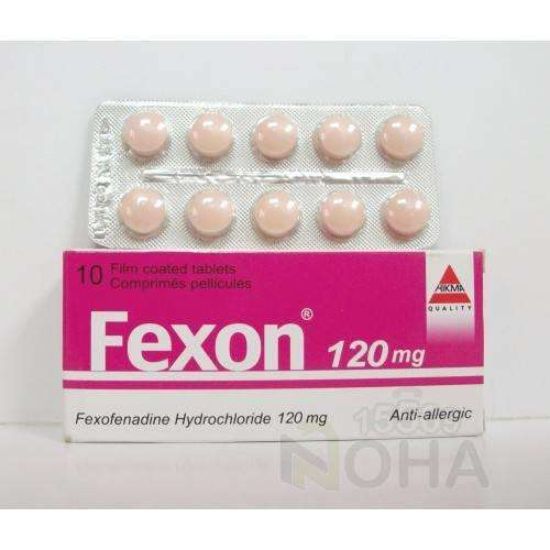 FEXON 120 MG 10 TAB 22 LE