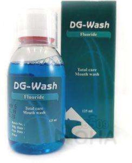 DG WASH FLUORIDE MOUTHWASH 125 ML ازرق بالفلورايد