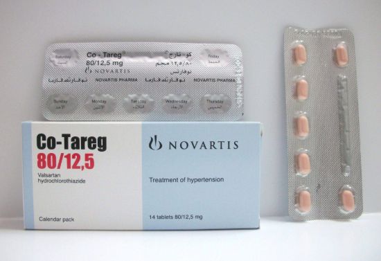 CO-TAREG 80/12.5 MG-14 TABLET 132 LE