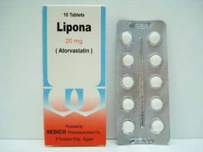 LIPONA 20 MG TAB 30 LE