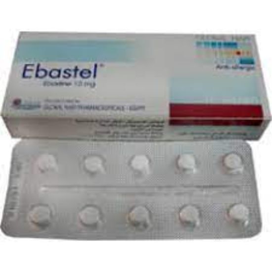 EBASTEL 10 MG 10 TABLETS 12 LE