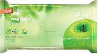 EASY CARE ADULT 40 WIPES بعطر الثروبيكا الاخضر