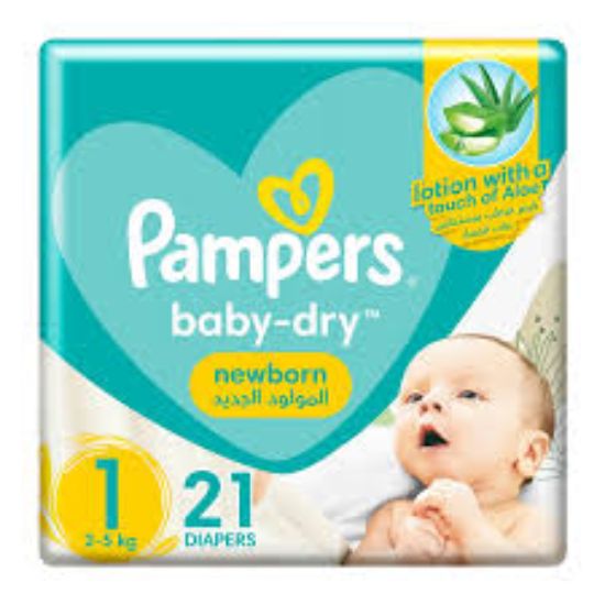 PAMPERS 1 NEW BABY 2-5KG 21PCS