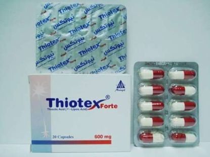 THIOTEX FORTE 600 MG 20 CAP 110 LE
