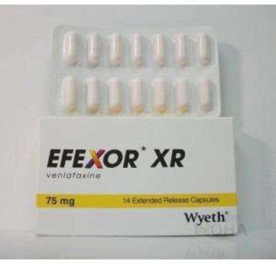 EFEXOR XR 75 MG 14 CAP 158 LE