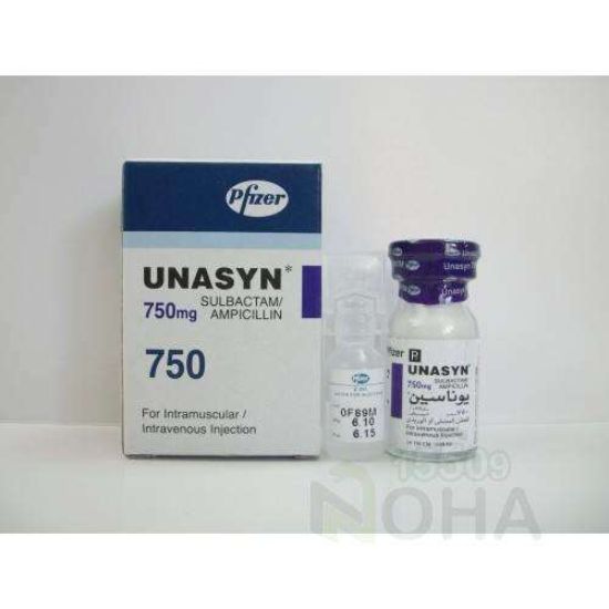UNASYN 750 MG VIAL 28 LE