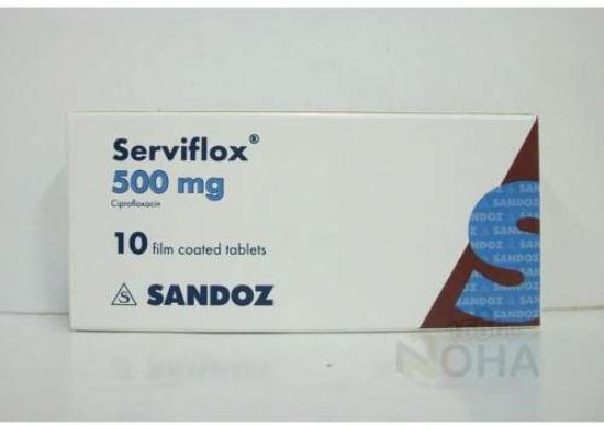 SERVIFLOX 500 MG TAB