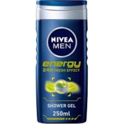 NIVEA SHOWER GEL FOR MEN ENERGY 250ML