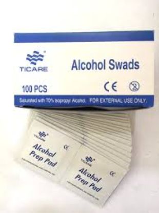 ALCOHOL SWAB PADS 100 PCS