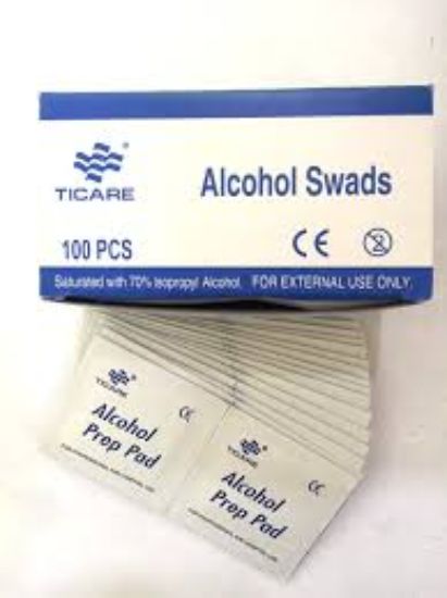 ALCOHOL SWAB PADS 100 PCS