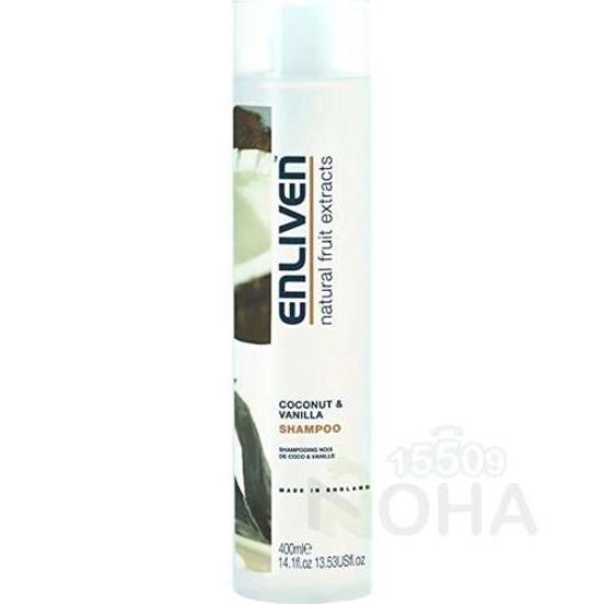ENLIVEN SHAMPOO 400ML بالفانيليا وجوز الهند