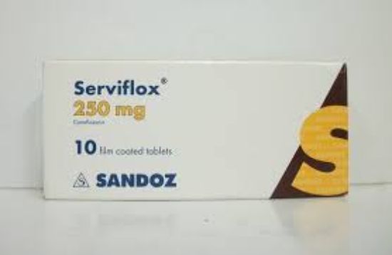 SERVIFLOX 250 MG TAB