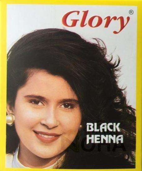 GLORY HENNA BLACK 100ML اسود
