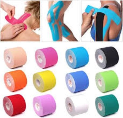 TAPE PHYSIOTHERAPY بلاستر رياضيين ملون