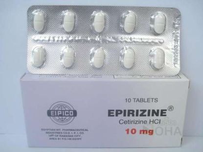 EPIRIZINE 10 MG 10 TAB 15.5 LE