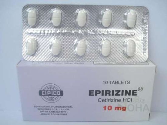 EPIRIZINE 10 MG 10 TAB 15.5 LE